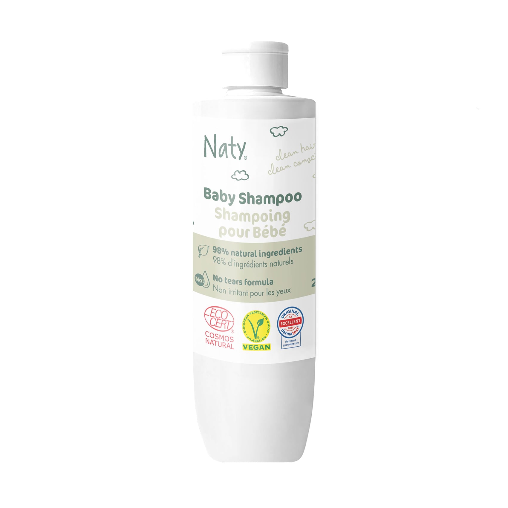 Дитячий шампунь для волосся ECO by Naty Baby Shampoo, 240 мл