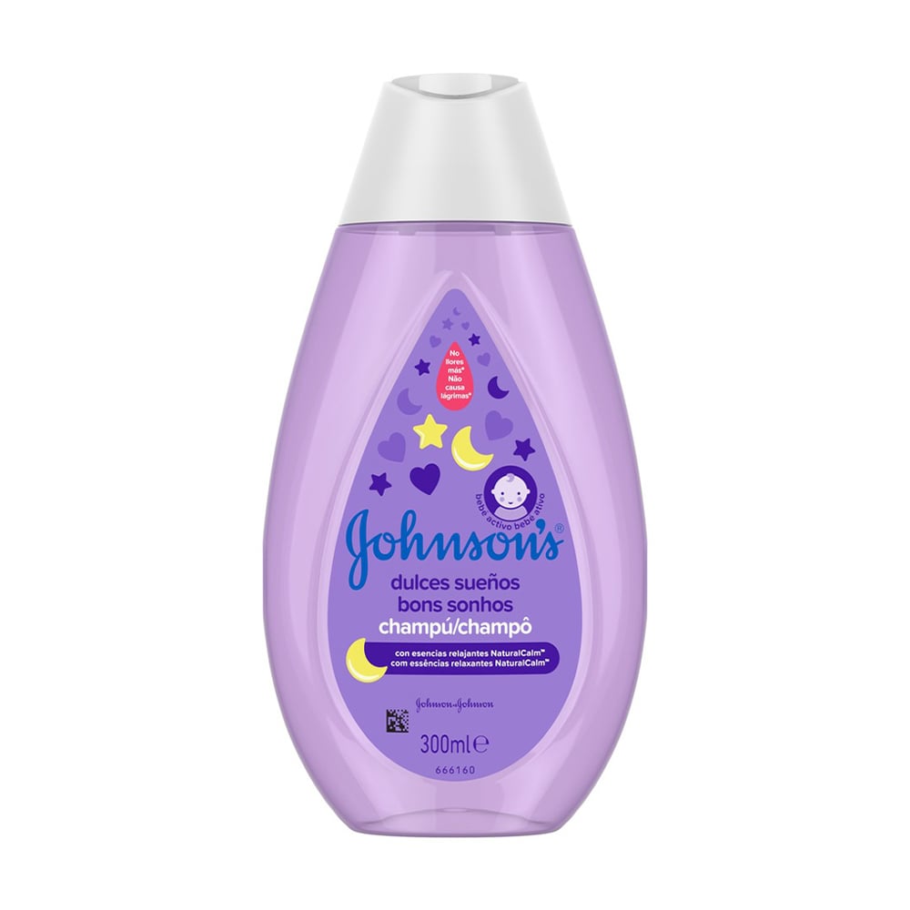Дитячий шампунь для волосся Johnson's baby Перед сном із заспокійливим ароматом NaturalCalm, 300 мл