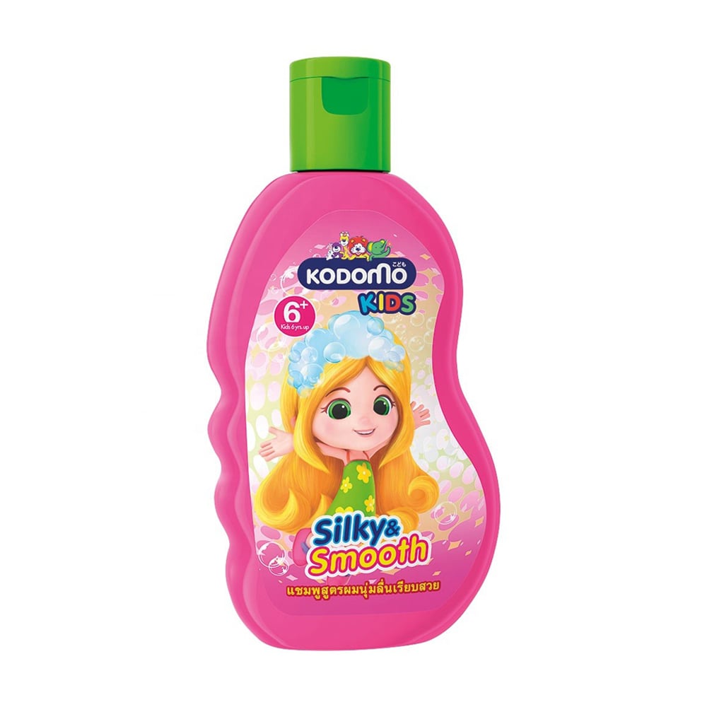 Дитячий шампунь для волосся Kodomo Silky &amp; Smooth від 6 років, 200 мл